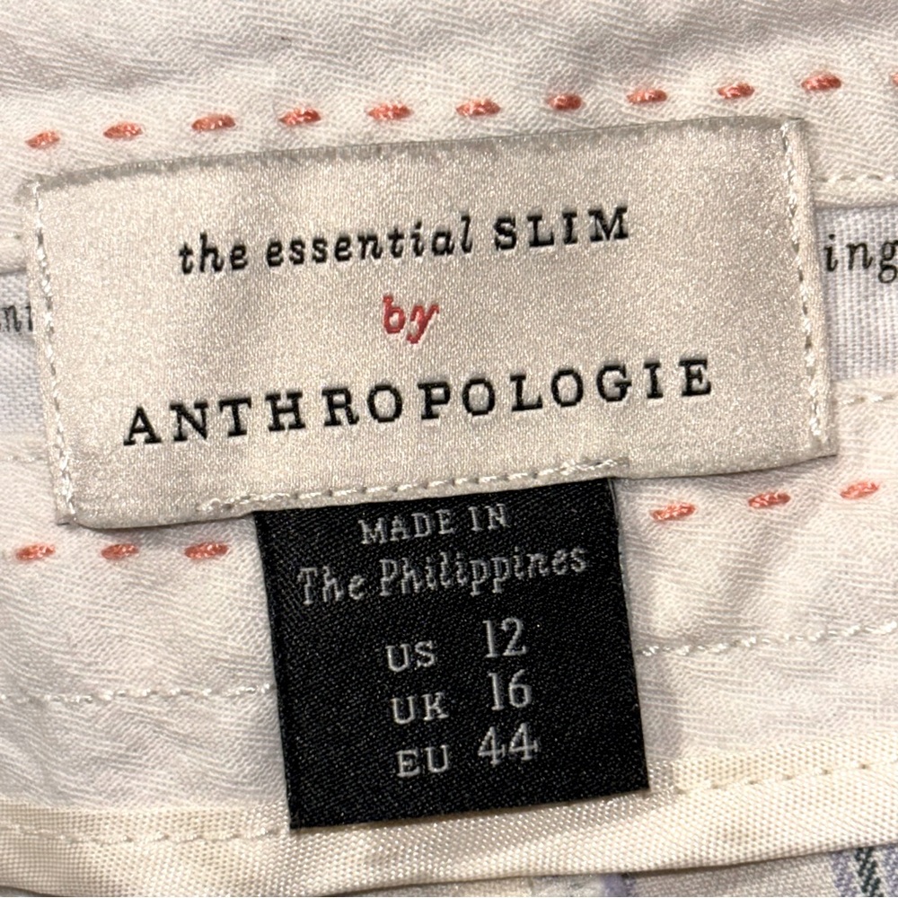 Anthropologie The Essential Striped Cropped Pants - Picture 7 of 13